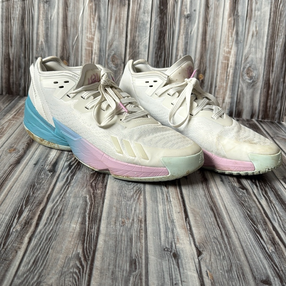 Adidas D.O.N. Issue #4 Bliss Lilac Almost Blue Basketball shoes Size 9.5
